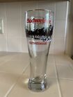 VTG 1989 Anheuser-Busch Budweiser Clydesdale Tall Beer Christmas/Holiday Glasses
