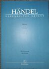 Händel, Serse / Xerxes (HWV40), Klavierauszug, Bärenreiter Urtext