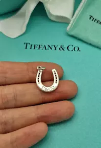 Tiffany & Co. Lucky Horseshoe Horse Shoe Charm Pendant in Sterling Silver - Picture 1 of 6