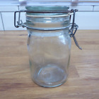 Vintage Clip Top Preserve Jar With Rubber Ring For Jams & Preserves