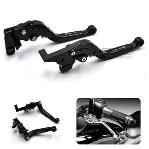 MT-07 Folding Extendable Clutch Brake Levers for Yamaha MT07 MT 07 2014-2020 - Imagen 1 de 9