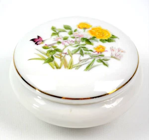Tarro de joyería con patas redondas de porcelana TAKAHASHI con tapa abovedada - Imagen 1 de 10