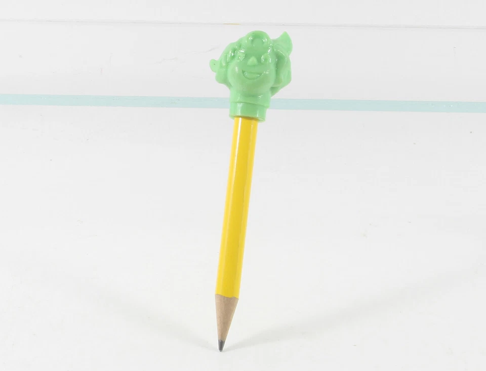 Heidi & Peter === Figur Stiftaufstecker Kopf grün - Bild 1 von 1