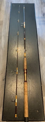 Vintage SABRE Custom Made Nypoxy  SH 192 9' Surf Spinning Rod 2 Pc RARE!! - Image 1 of 4