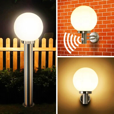 Außenleuchte Wandleuchte Edelstahl Standleuchte Außenlampe LED Wegeleuchte  270 - Bild 1 von 4