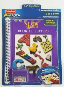 I SPY Book of Letters 5-8 Yrs. Book/Cartridge For FP PowerTouch Learning System - Picture 1 of 4