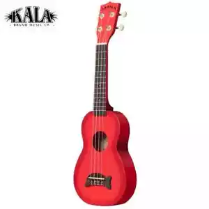 Kala MK-SD CAR Makala Dolphin Soprano Ukulele - Candy Apple Red - Picture 1 of 2