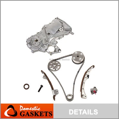 Timing Chain Kit Oil Pump Fits 1.5L Scion xA xB Toyota Yaris Echo DOHC 1NZFE - Image 1 of 4