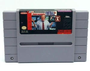 John Madden Football 93 Super Nintendo Game SNES Tested Works 1993 - Bild 1 von 8