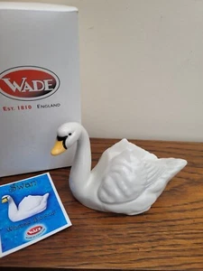 Wade Whimsie Figurine - SWAN - Blow-Up - Boxed - Picture 1 of 7