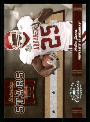 2008 Donruss Classics Saturday Stars Silver Holofoil #26 Felix Jones /250 - Image 1 of 2