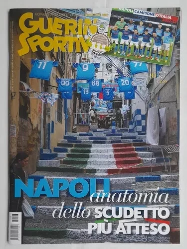 NAPOLI CHAMPION 2023 - Magazine SOCCER ITALY RARE Scudetto - GUERIN SPORTIVO - Image 1 of 1