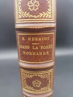 Herriot - Dans la forêt normande. 1925. Edition originale, sur papier Madagascar - Photo 1/4