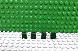 Lego 4 dunkelgrüne 1x1 Steine Block NEU - Bild 1 von 1