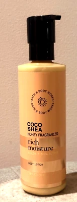 BATH & BODY WORKS COCO SHEA HONEY RICH MOISTURE COCOA BUTTER LOTION PUMP NEW - Image 1 of 2