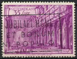 Vatican City 1949 SG#146A 35L Bright Mauve P14 Used Cat £25 #E17605 - Picture 1 of 1