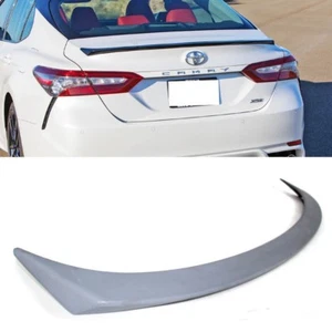 Unpainted FRP For TOYOTA Camry XV70 8th Sedan OE Style Trunk Spoiler Wing - Picture 1 of 5