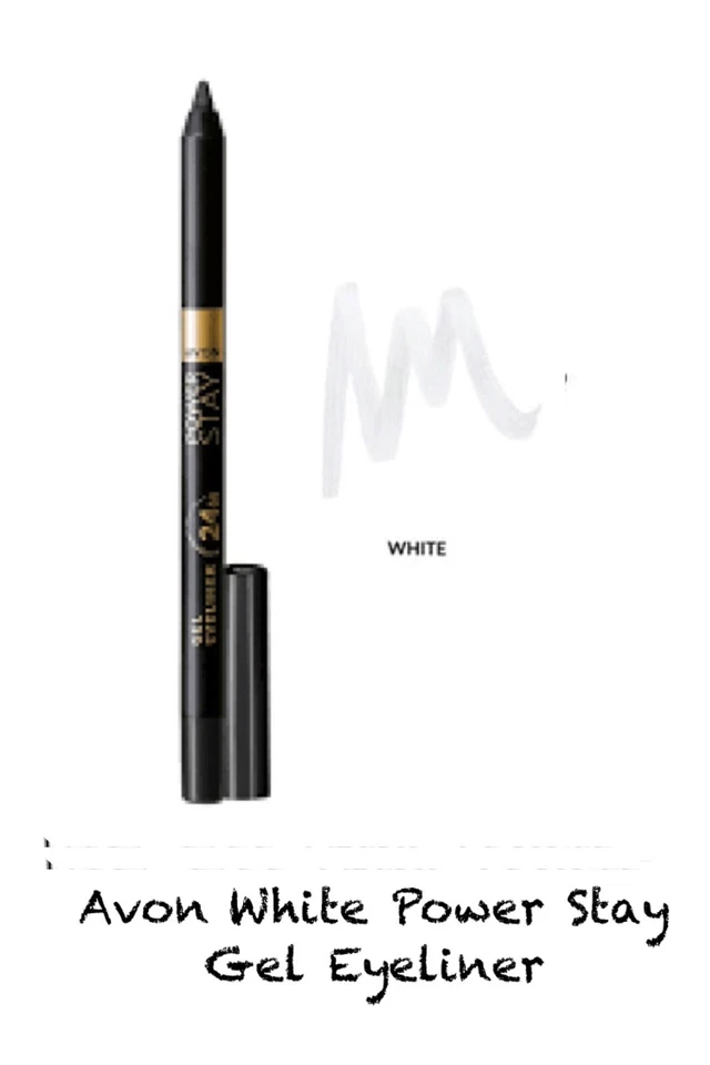Avon White Power Stay Gel Eyeliner - Image 1 of 1