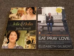 Novel Book Set Julie & Julia and Eat Pray Love - Picture 1 of 6
