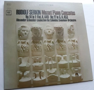 Mozart Piano Concertos 14 and 17 (R. Serkin) Columbia MS 6844 2-eye label vg+ - Picture 1 of 6