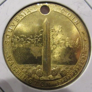 Vintage Washington Monument US Capitol Washington DC Token District of Columbia - Picture 1 of 2