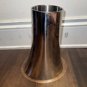 Karim Rashid For magpie CONTEMPORARY CHROME WINE COOLER ICE BUCKET MCM - Picture 1 of 5