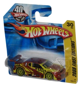 Hot Wheels 2008 First Editions 30/40 Red & Yellow Amazoom Car 030/172 - (Short C - Picture 1 of 1