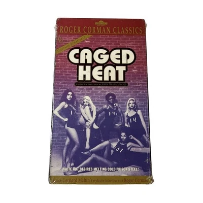 Caged Heat VHS Tape New Sealed 1974 /1997 Women in Prison Jonathan Demme Corman - Image 1 of 4