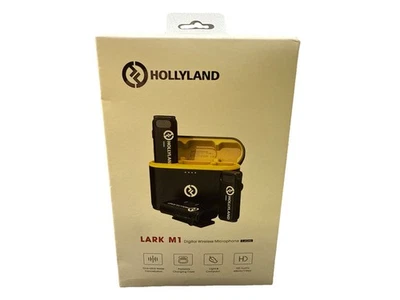Hollyland Lark M1 Duo Black Portable Compact Digital Wireless Microphone System - Image 1 of 4