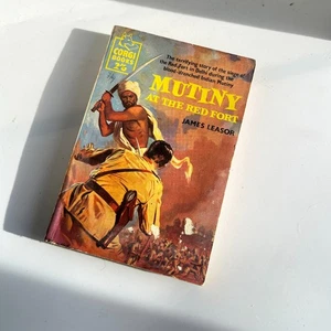 Mutiny At The Red Fort By James Leasor, Corgi Book Published In 1959 - Bild 1 von 10