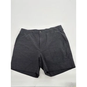Faherty All Day 4-Way Stretch Chino Hybrid Style Shorts 5"Dark Grey 33 - Picture 1 of 11