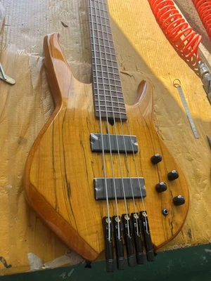 Custom 5-string Headless Electric Bass, Black Neck, Rosewood Fingerboard - Image 1 of 3