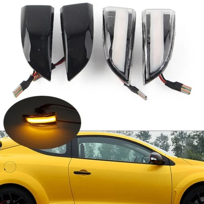 LED Dynamic Side Mirror Sequential Light For Renault Scenic III Megane MK3 - Imagem 1 de 4