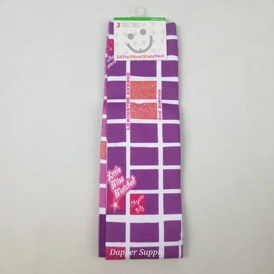 Little Miss Matched Kids/Womens Broadway 3 Single KneeHi Socks Ages 10-110 New - Image 1 of 4