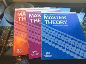 Master Theory Intermediate Theory by Charles S. Peters (English) Books 1,3 & 4 - Picture 1 of 15