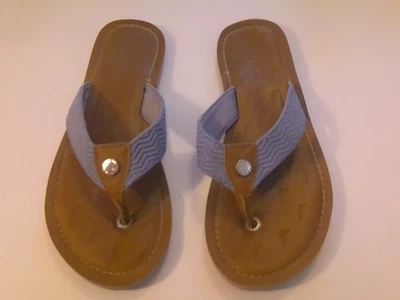 Sandalias chanclas Nautica para mujer talla 8 azules al aire libre playa campamento Foto 1 de 4