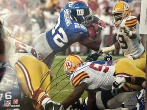 Reuben Droughns signed NY GIANTS 8 X 10 photo STEINER COA - Picture 1 of 2