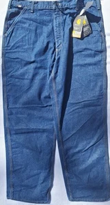 Carhartt FR Flame Resistant Cat 2 NFPA Compliant 2112 Denim Mens Jeans 38x34 NWT - Picture 1 of 11