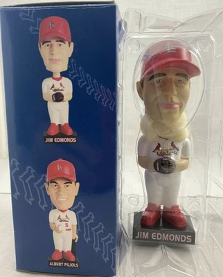 Jim Edmonds Bobblehead Cardenales de San Luis McDonalds 2002 Semana 4 MLB RARO NUEVO EN PAQUETE Foto 1 de 4