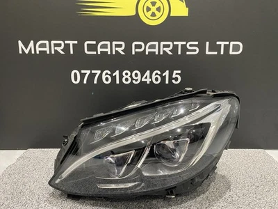 Faro izquierdo pasajero mercedes clase c w205 led smart a20590605 Foto 1 de 4