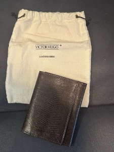 Hugo Boss Portafoglio Uomo Gallery-A Nero Fermasoldi in Vera Pelle - Foto 1 di 2