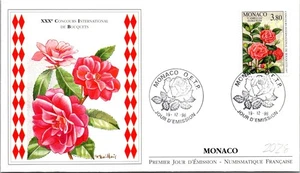 Monaco SC# 2088 FDC 1996 XXX Boquets Competition - A03099 - Picture 1 of 2