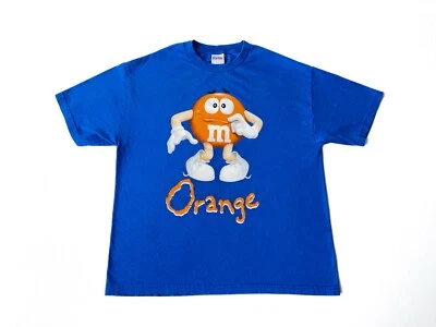 Camiseta M&M’s World Mars 2011 naranja caramelo M&M gráfica Foto 1 de 4