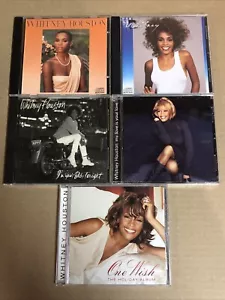 Whitney Houston 5 CD Album Lot - Picture 1 of 2