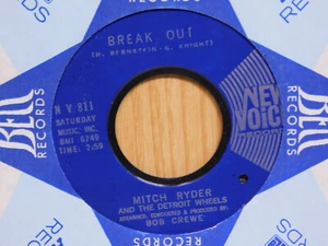 Mitch Ryder Soul Soul Funk Dance 45 Break Out bw I Need Help on Bell - Picture 1 of 2