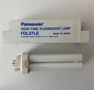 PANASONIC FDL27LE 2800K 27Watts Warm Color Quad-Tube Fluorescent Lamp Bulb - Picture 1 of 4