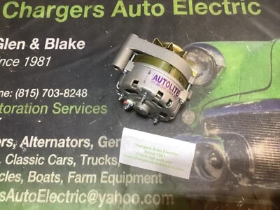 1968  FORD MUSTANG  390 ci  C6TF-10300-A  ALTERNATOR  + or - PS no A/C - Image 1 of 4