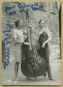 Barre Phillips - American jazz bassist - Authentic signed nice photo - 80s - Picture 1 of 1