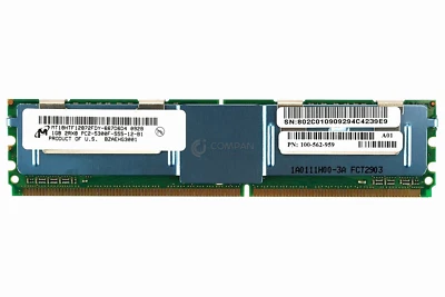 RAM MT18HTF12872FDY-667D6D4 1GB PC2-5300F ECC Registered CL5 DDR2-667MHz - Photo 1/2