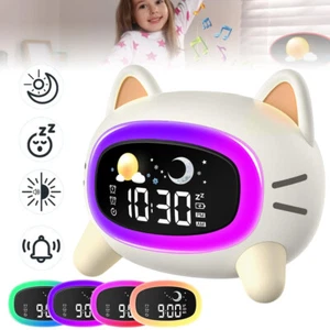 Digital Kinderwecker Wake-Up Wecker Kinder Nachtlichter Uhr für Mädchen Jungen - Bild 1 von 24